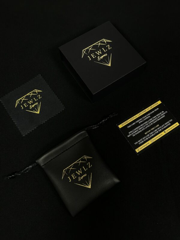 Alternative view of Iced Out Tennis Ring in Gold