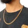 8mm Miami Cuban Link Chain in Gold